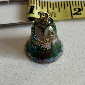 Cloisonné Bell Pendant